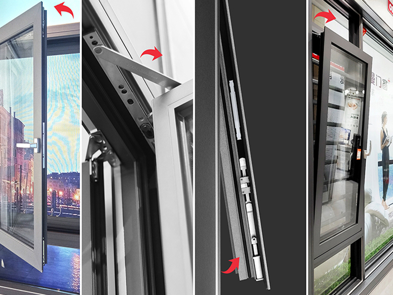 断桥铝平开窗都有哪些开启体例?